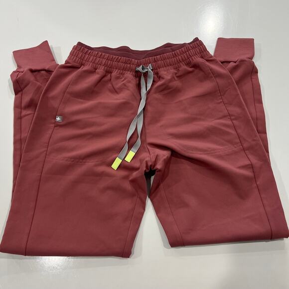 Figs Mari Skinny Jogger Scrub Pants XS Mineral Mauve - Picture 2 of 6